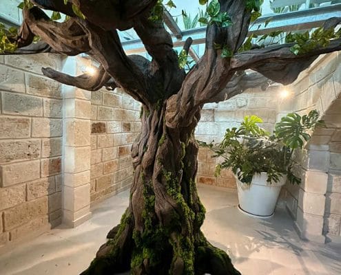 Albero in polistirolo - Scenografia
