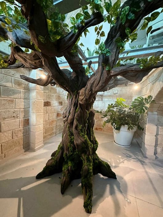 Albero in polistirolo - Scenografia