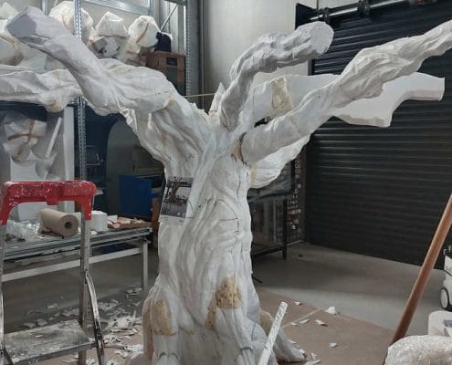 Albero in polistirolo - Scenografia