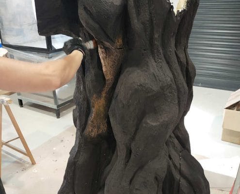 Albero in polistirolo - Scenografia
