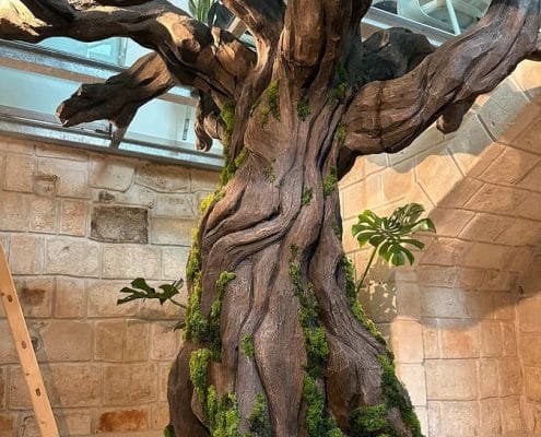 Albero in polistirolo - Scenografia
