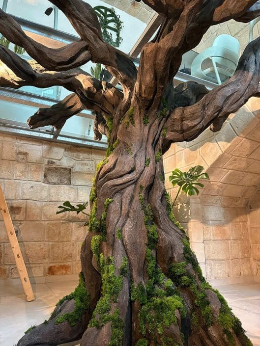 Albero in polistirolo - Scenografia