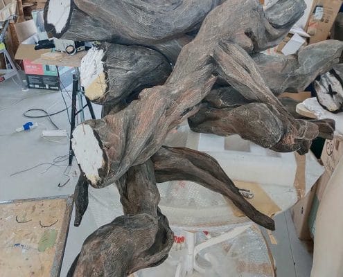Albero in polistirolo - Scenografia