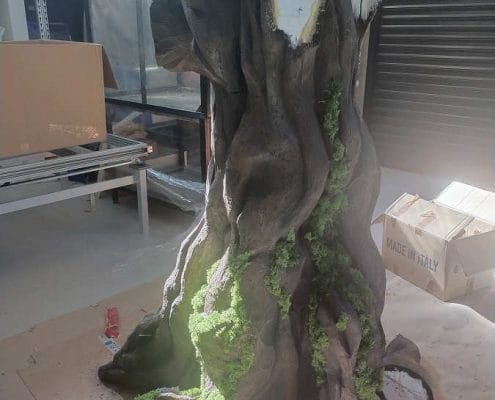 Albero in polistirolo - Scenografia