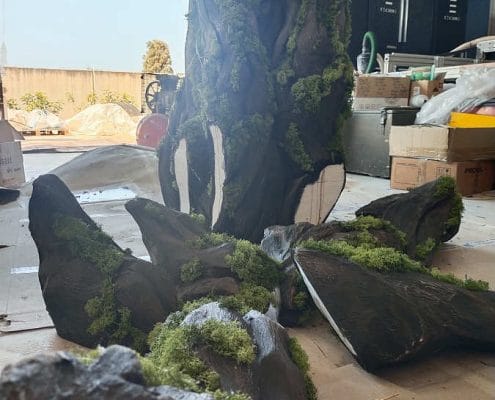 Albero in polistirolo - Scenografia