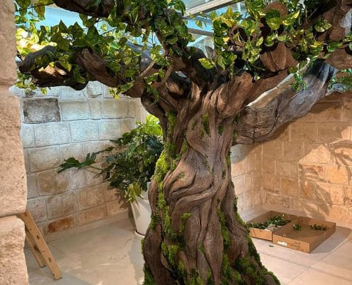 Albero in polistirolo - Scenografia