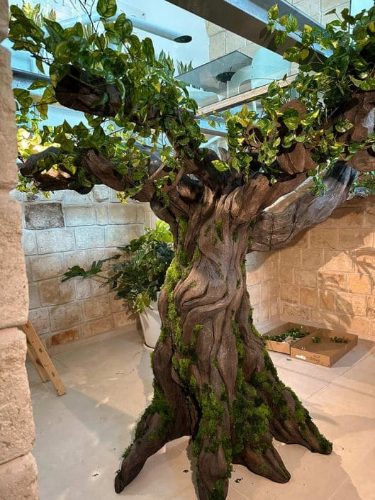 Albero in polistirolo - Scenografia