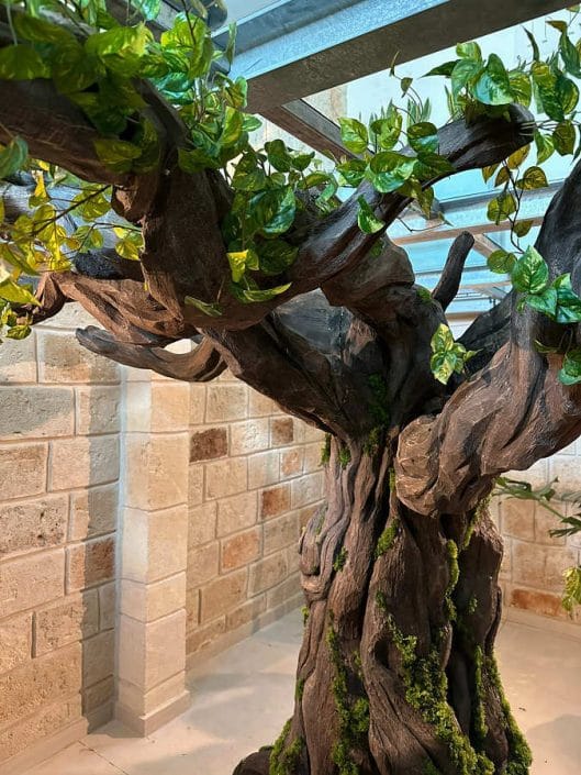 Albero in polistirolo - Scenografia