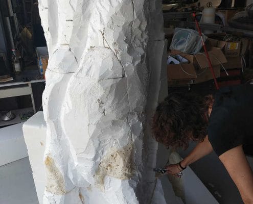 Albero in polistirolo - Scenografia