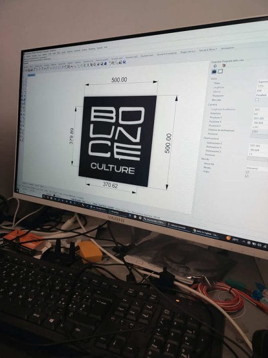 insegna led - Bounce Culture