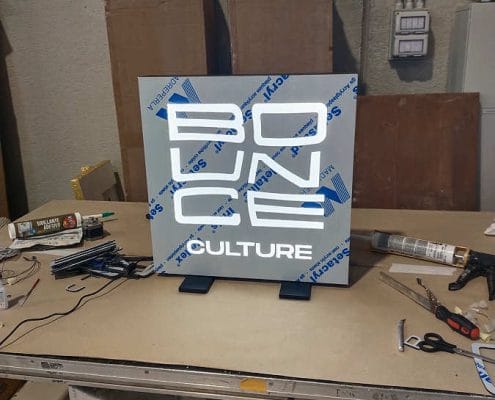 insegna led - Bounce Culture
