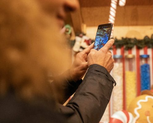 Borgo di natale - conversano 2024 - casetta di babbo natale