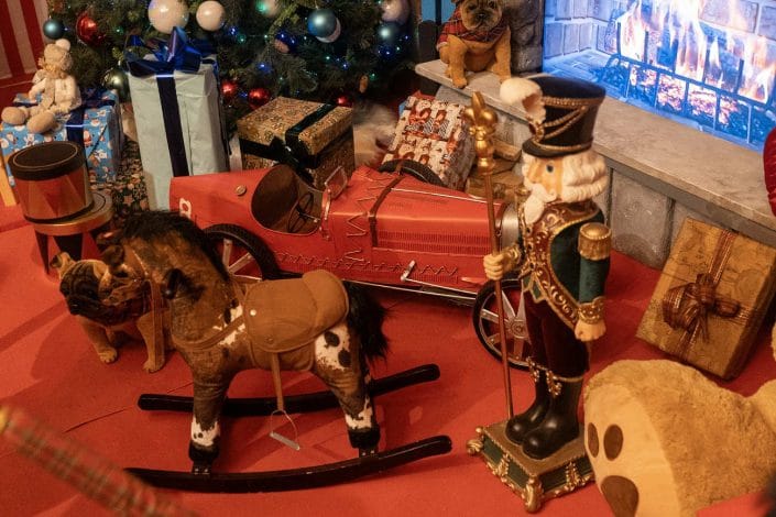 Borgo di natale - conversano 2024 - casetta di babbo natale