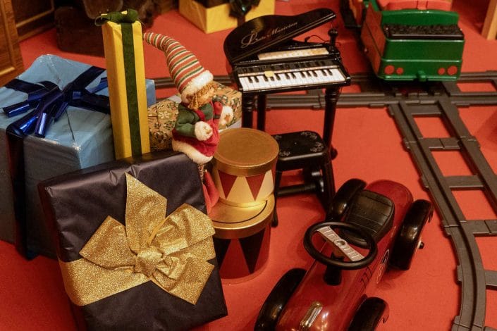 Borgo di natale - conversano 2024 - casetta di babbo natale
