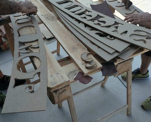 Cancellate decorate