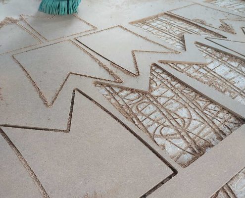 Cancellate decorate